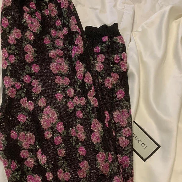 NWOT GUCCI Leggings/Tights, Never worn w/Bag, Sz Small - Picture 2 of 7